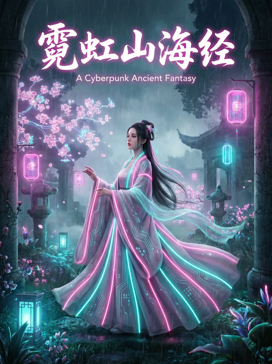《无颜之月》樱花动漫免费观看 古风奇缘短剧 - 霓虹山海经海报